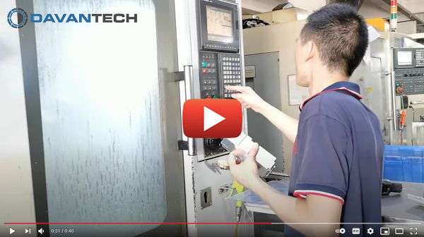 machining shop at Davantech in China