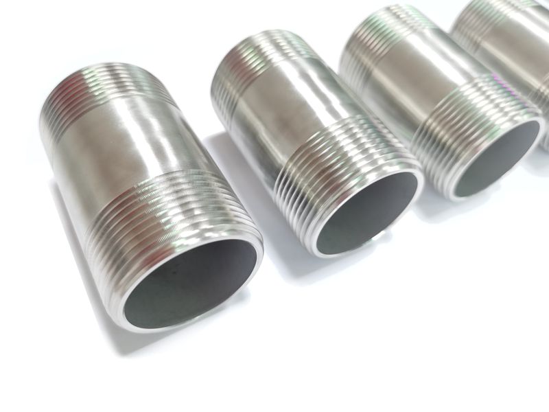 stainless steel water tube fitting machining