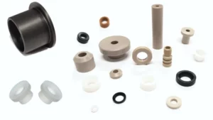 CNC machined plastic bushings