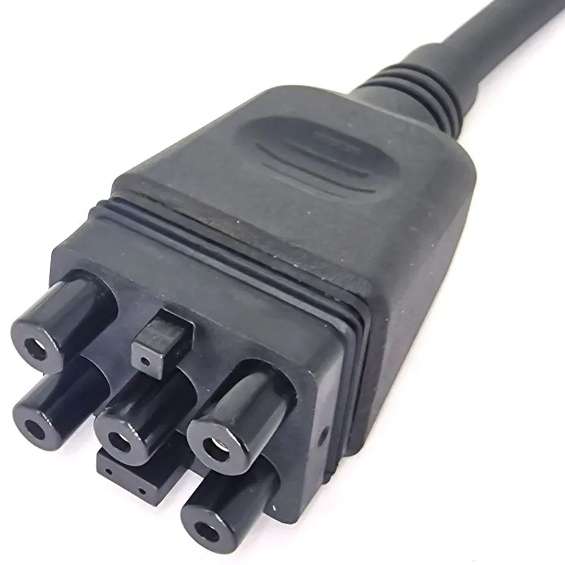 custom overmolded EV charging connector