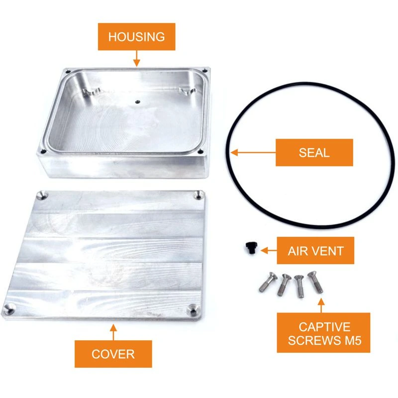 Set parts rugged enclosure