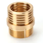 Brass fitting CNC turning