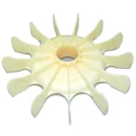 Plastic fan milling
